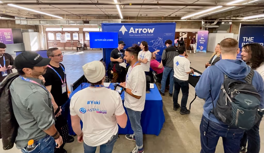 Arrow contributor at work in their workshop